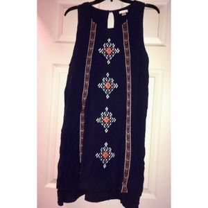 Navy Blue Summer Shift Dress!